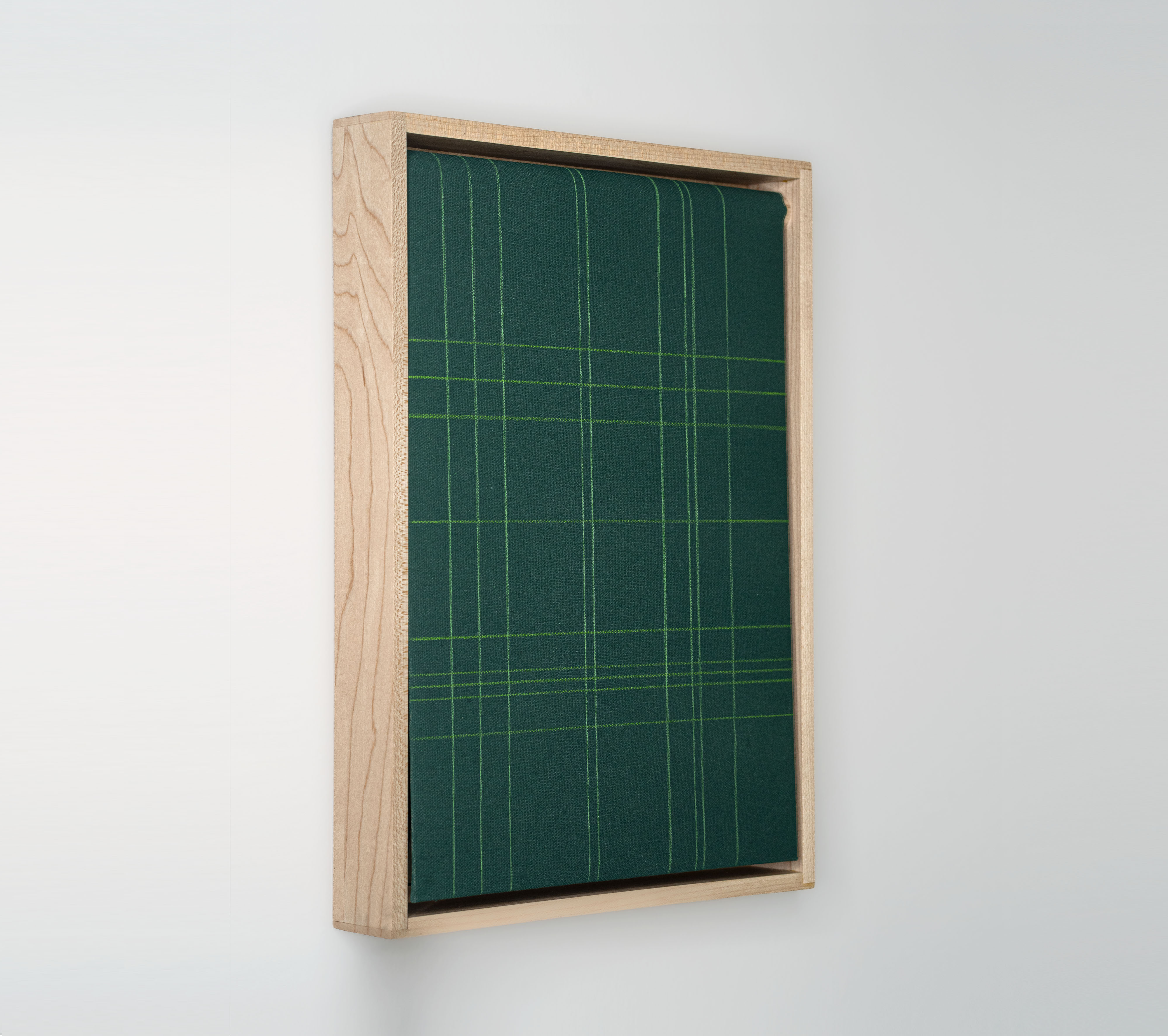 Small rod painting Green, 2023