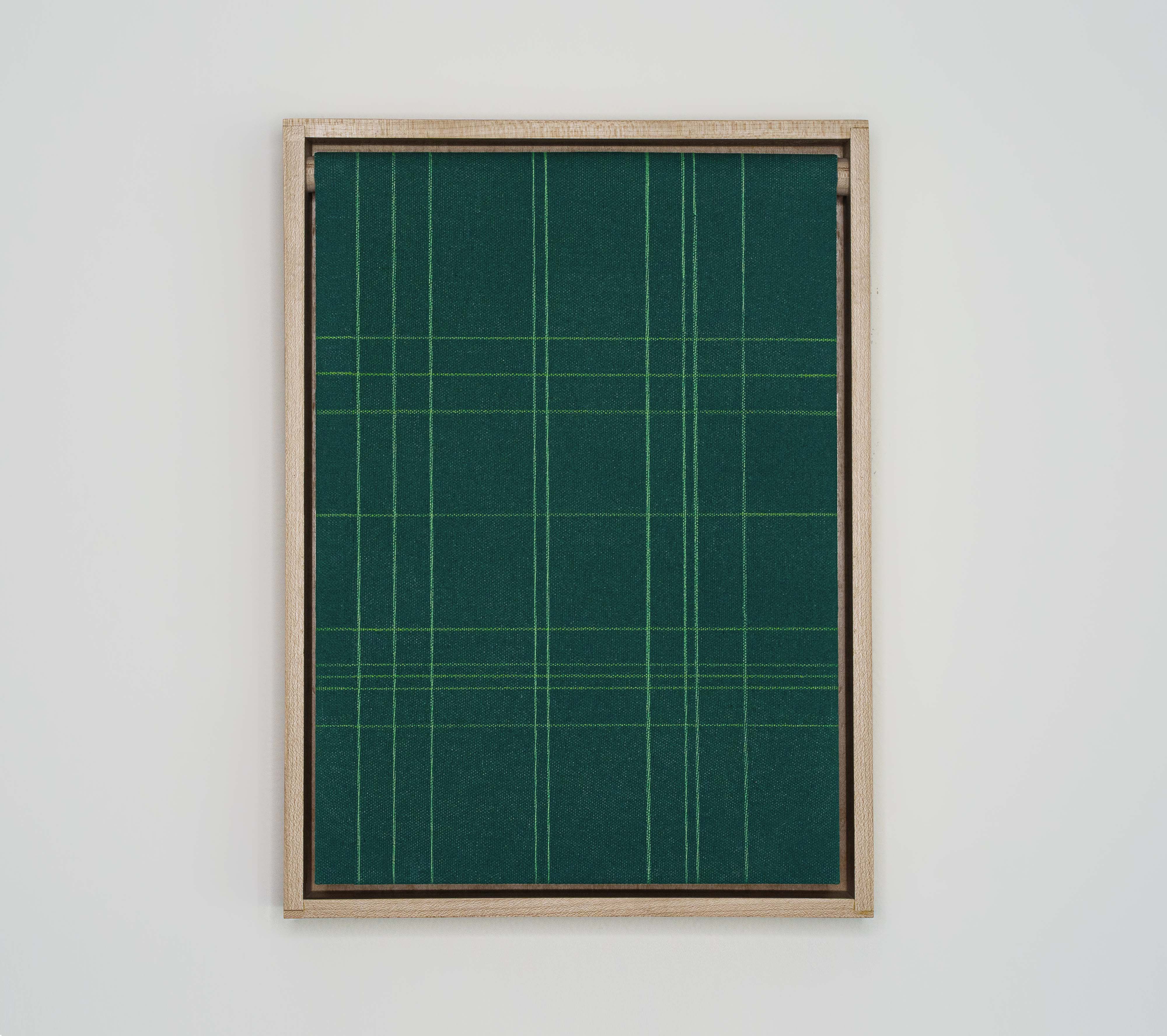 Small rod painting Green, 2023